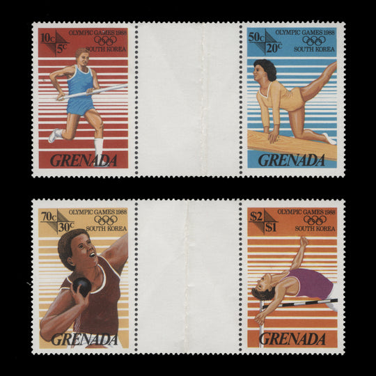 Grenada 1986 (Variety) Olympic Games, Seoul gutter pairs
