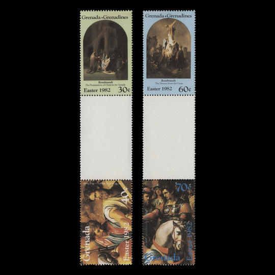 Grenada/Grenadines 1982 (Variety) Easter gutter pairs