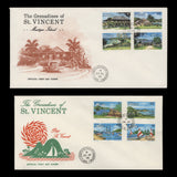 Grenadines of St Vincent 1974-77 Island Views first day covers