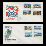 Grenadines of St Vincent 1974-77 Island Views first day covers