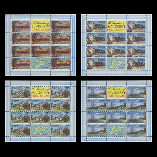 Grenadines of St Vincent 1976 (MNH) Union Island sheetlets