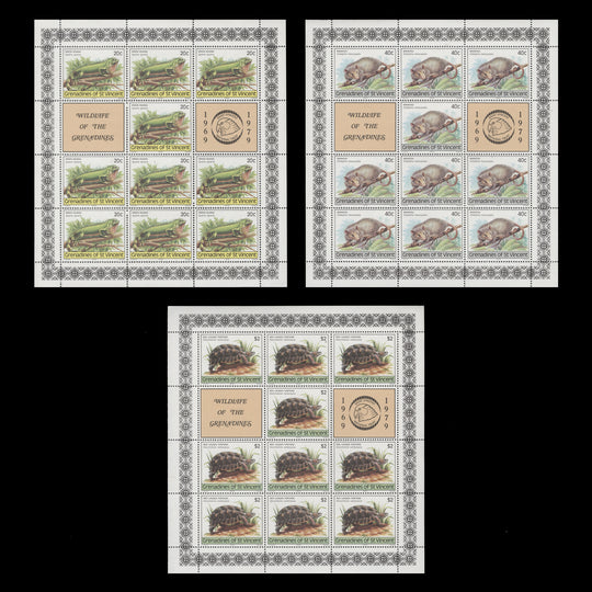 Grenadines of St Vincent 1979 (MNH) Wildlife sheetlets