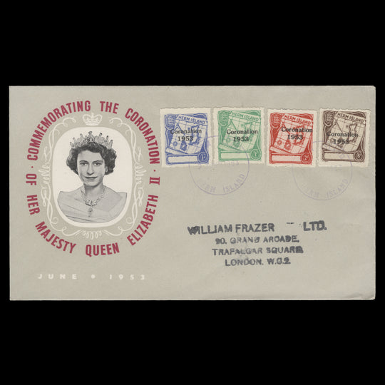 Herm 1953 Coronation first day cover