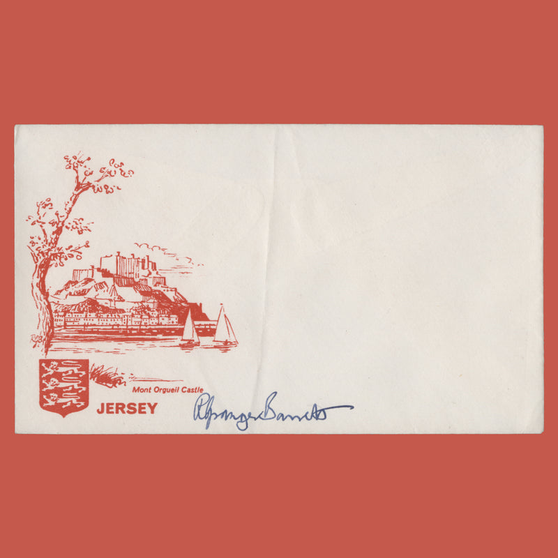 Jersey 1964 Philart first day cover signed by Richard Granger Barrett