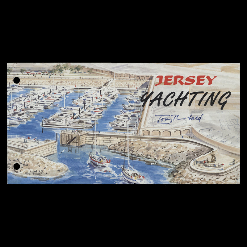 Jersey 1998 Yachting presentation pack signed by Tony Theobald