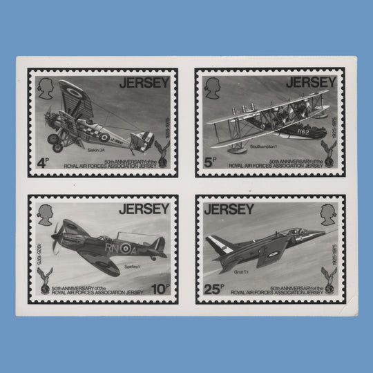 Jersey 1975 Royal Air Forces Association photographic proof