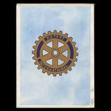 Kenya 1994 Rotary Logo/Rotary Club Anniversary watercolour artwork