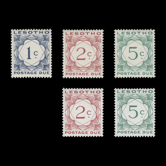 Lesotho 1967-76 (MNH) Postage Dues