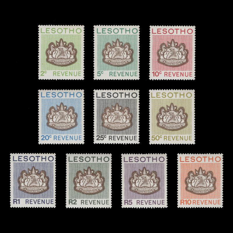 Lesotho 1978 (MNH) Revenues