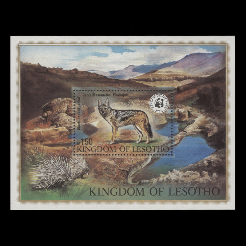 Lesotho 1982 (MNH) Wildlife miniature sheet