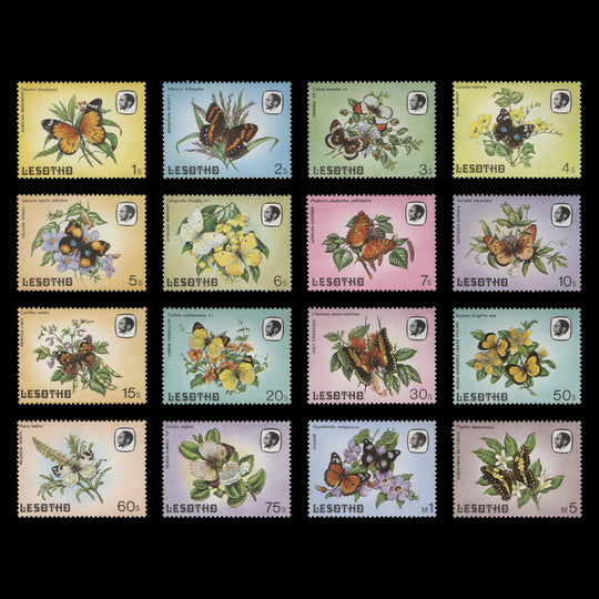 Lesotho 1984 (MNH) Butterflies definitives