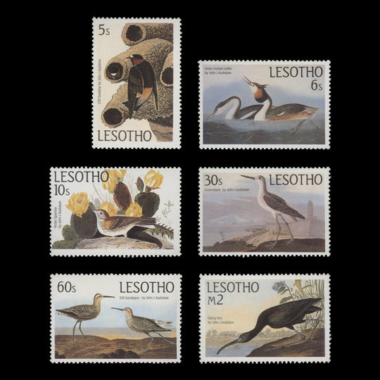 Lesotho 1985 (MNH) John J Audubon Birth Bicentenary set