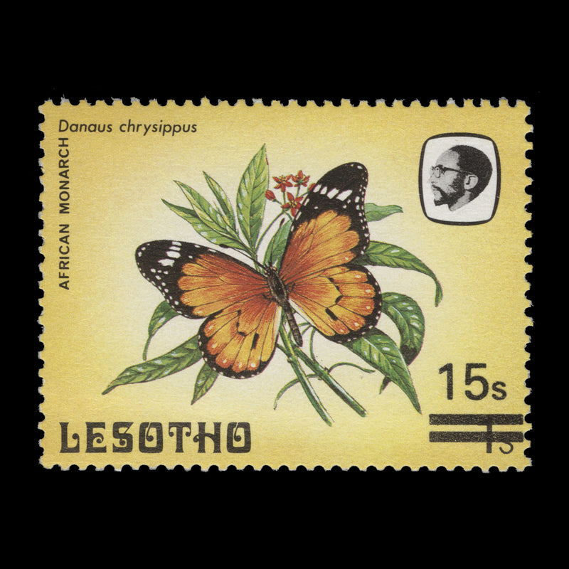 Lesotho 1986 (MNH) 15s/1s African Monarch single