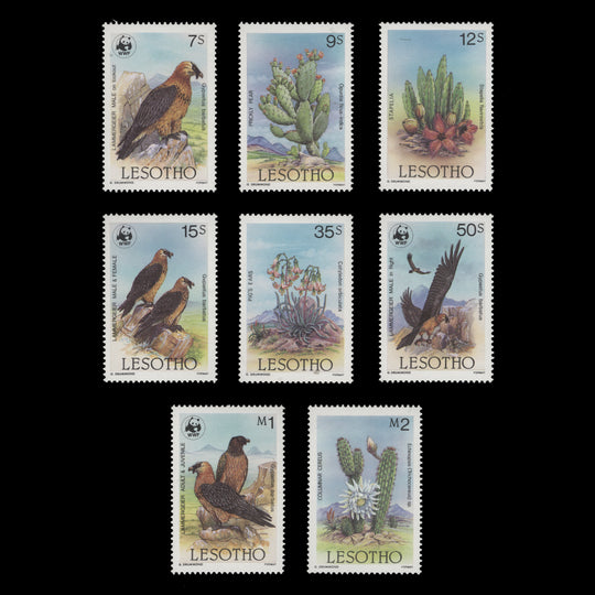 Lesotho 1986 (MNH) Flora & Fauna set