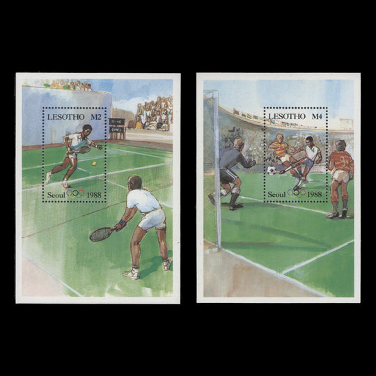 Lesotho 1987 (MNH) Olympic Games, Seoul miniature sheets