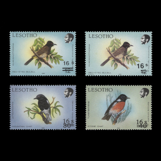Lesotho 1990-91 (MNH) Birds provisionals