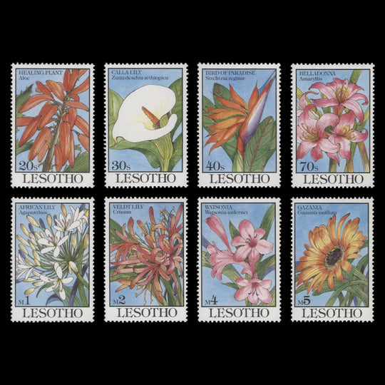 Lesotho 1993 (MNH) Flowers set