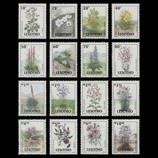 Lesotho 1998 (MNH) Flowers set