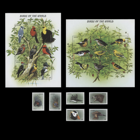 Lesotho 1999 (MNH) Birds set