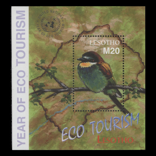 Lesotho 2002 (MNH) Eco Tourism Year miniature sheet