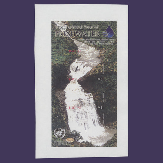 Lesotho 2004 International Year of Freshwater imperf proof miniature sheet