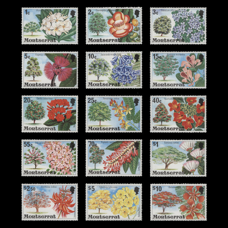 Montserrat 1976 (MNH) Flowers Definitives