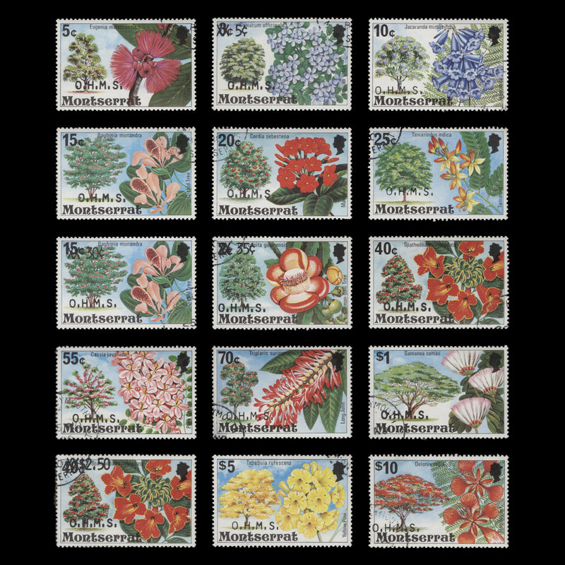 Montserrat 1980 (CTO) Flower Officials issued 30 September