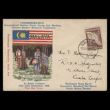 Malaya 1960 Natural Rubber first day covers, KUALA LUMPUR