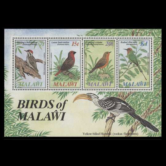 Malawi 1985 (MNH) John Audubon Birth Bicentenary miniature sheet