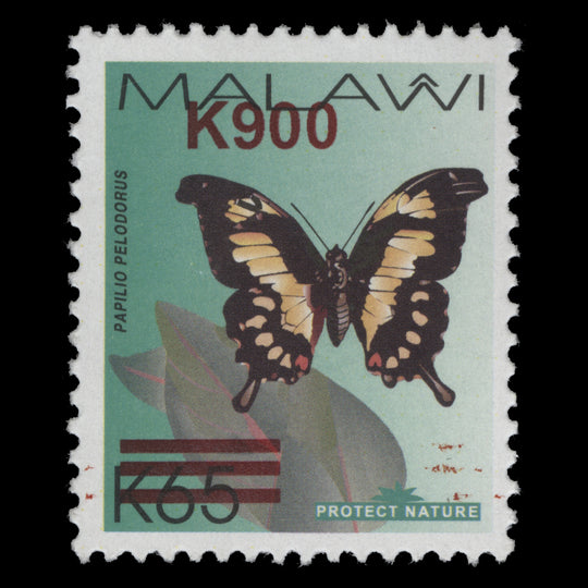 Malawi 2026 (MNH) K900/K65 Papilio Pelodorus provisional