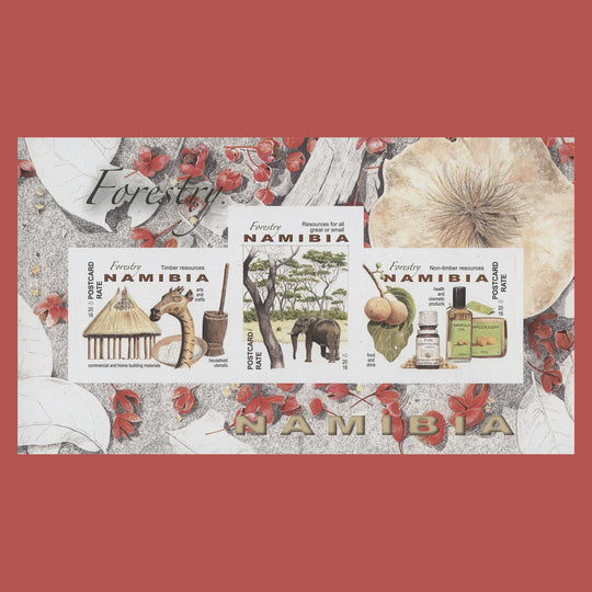 Namibia 2016 (Variety) Forestry imperf miniature sheet