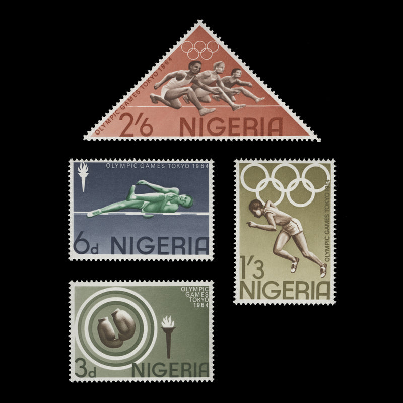 Nigeria 1964 (MNH) Olympic Games, Tokyo set