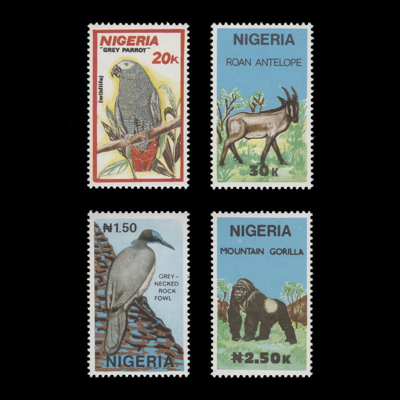 Nigeria 1990 (MNH) Wildlife set