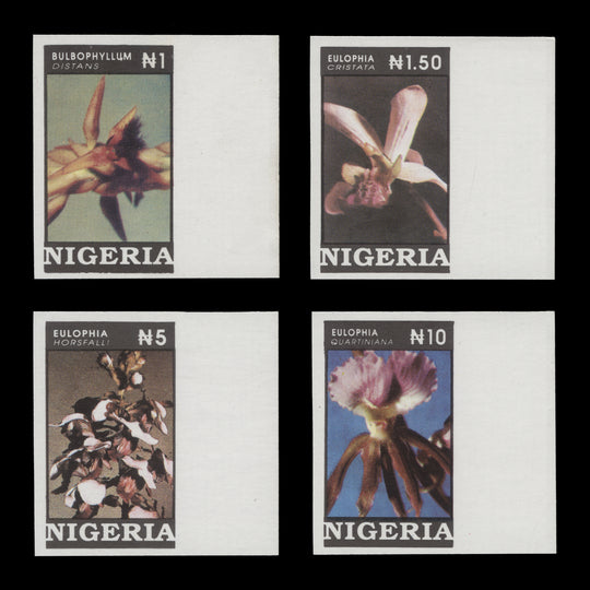 Nigeria 1993 (Variety) Orchids imperf singles