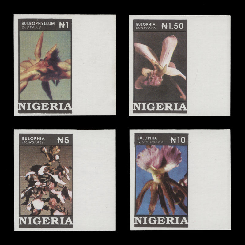 Nigeria 1993 (Variety) Orchids imperf singles
