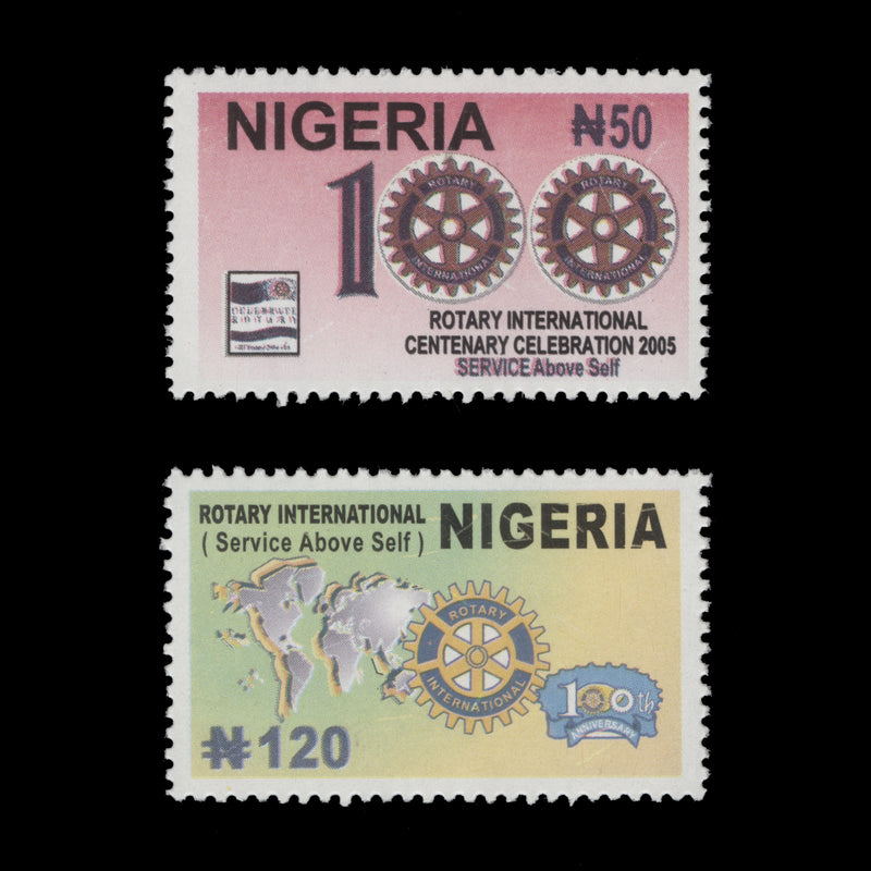 Nigeria 2005 (MNH) Rotary International Centenary set