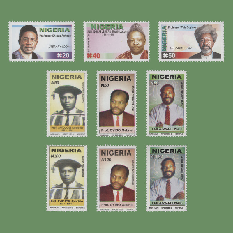 Nigeria 2006 (MNH) Personalities set