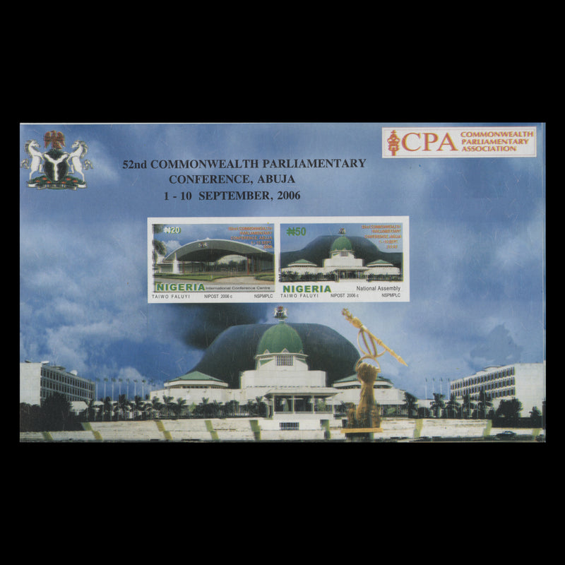 Nigeria 2006 (MNH) Commonwealth Parliamentary Conference miniature sheet