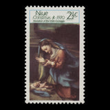 Niue 1970 (Variety) 2½c Christmas with double green
