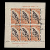 New Zealand 1960 (Used) Birds miniature sheets