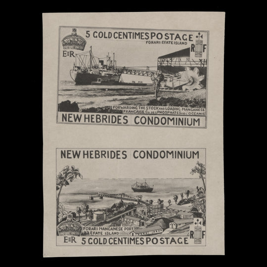 New Hebrides 1966 Exporting Manganese composite bromide proof