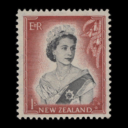 New Zealand 1958 (MNH) 1s Queen Elizabeth II, die II