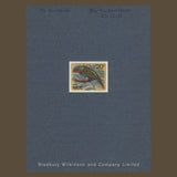 Niue 1971 Blue-Crowned Lorikeet imperf proof on presentation card