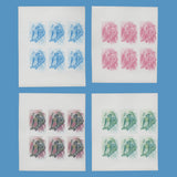 Niue 1984 Koala/Stamp Exhibition, Melbourne progressive proof blocks