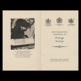 Omnibus 1954 Photogravure Printing of Postage Stamps presentation folder