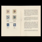 Omnibus 1954 Photogravure Printing of Postage Stamps presentation folder