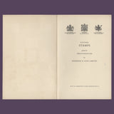 Omnibus 1954 Postage Stamps Printed in Photogravure presentation folder