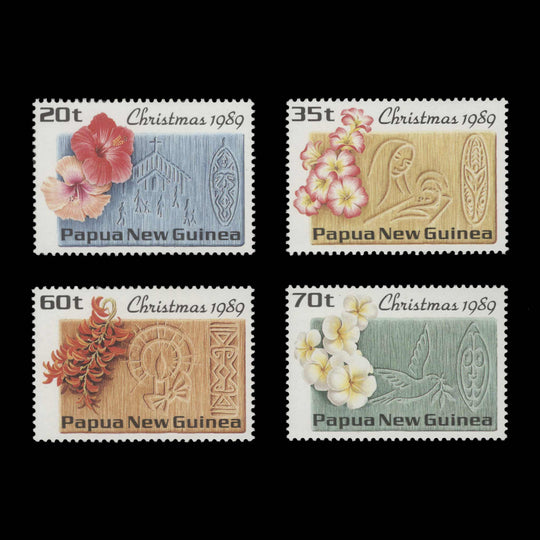 Papua New Guinea 1989 (MNH) Christmas set