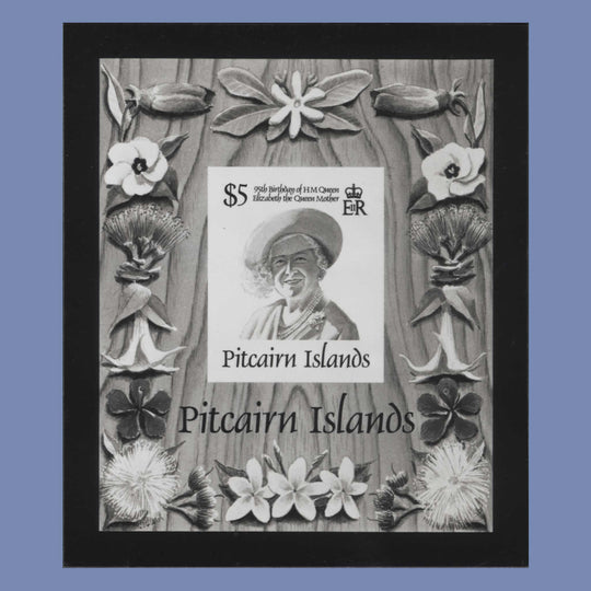 Pitcairn Islands 1995 Queen Mother's Birthday photographic proof