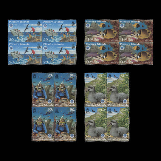 Pitcairn Islands 1998 (MNH) Year of the Ocean blocks